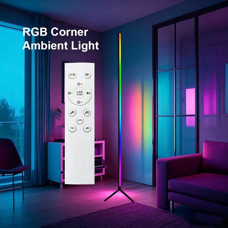 RGB Corner Floor Lamp