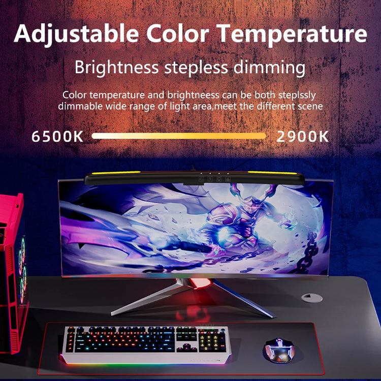 Curved Screen Light Bar