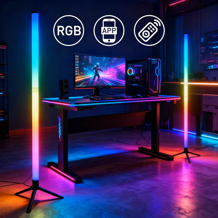RGB Corner Floor Lamp