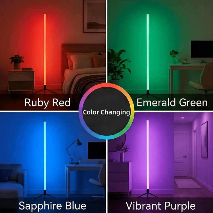 RGB Corner Floor Lamp