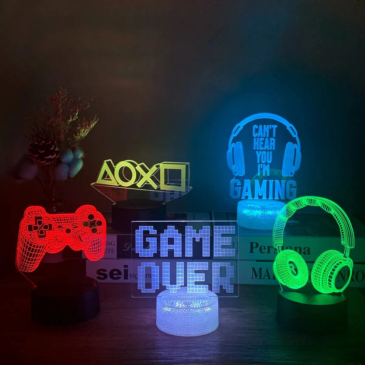 3D Arcade Night Light