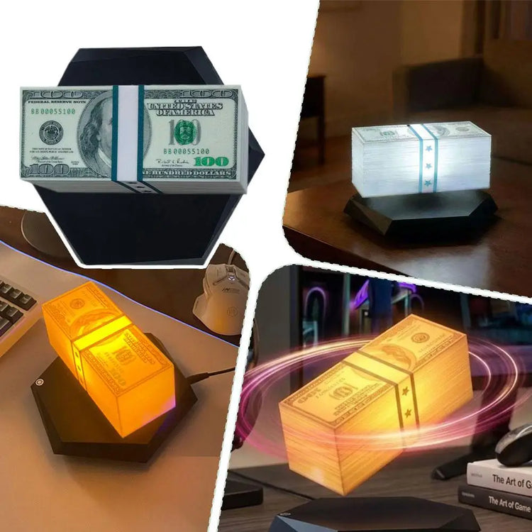 Floating Money Levitation Lamp
