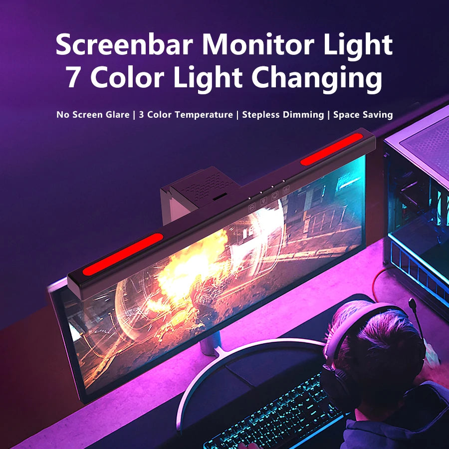 Curved Screen Light Bar