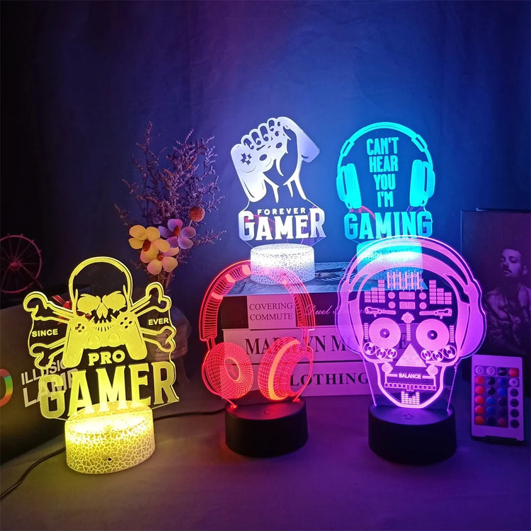 3D Arcade Night Light